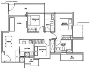 royalgreen-floor-plan-3-bedroom-c3-singapore